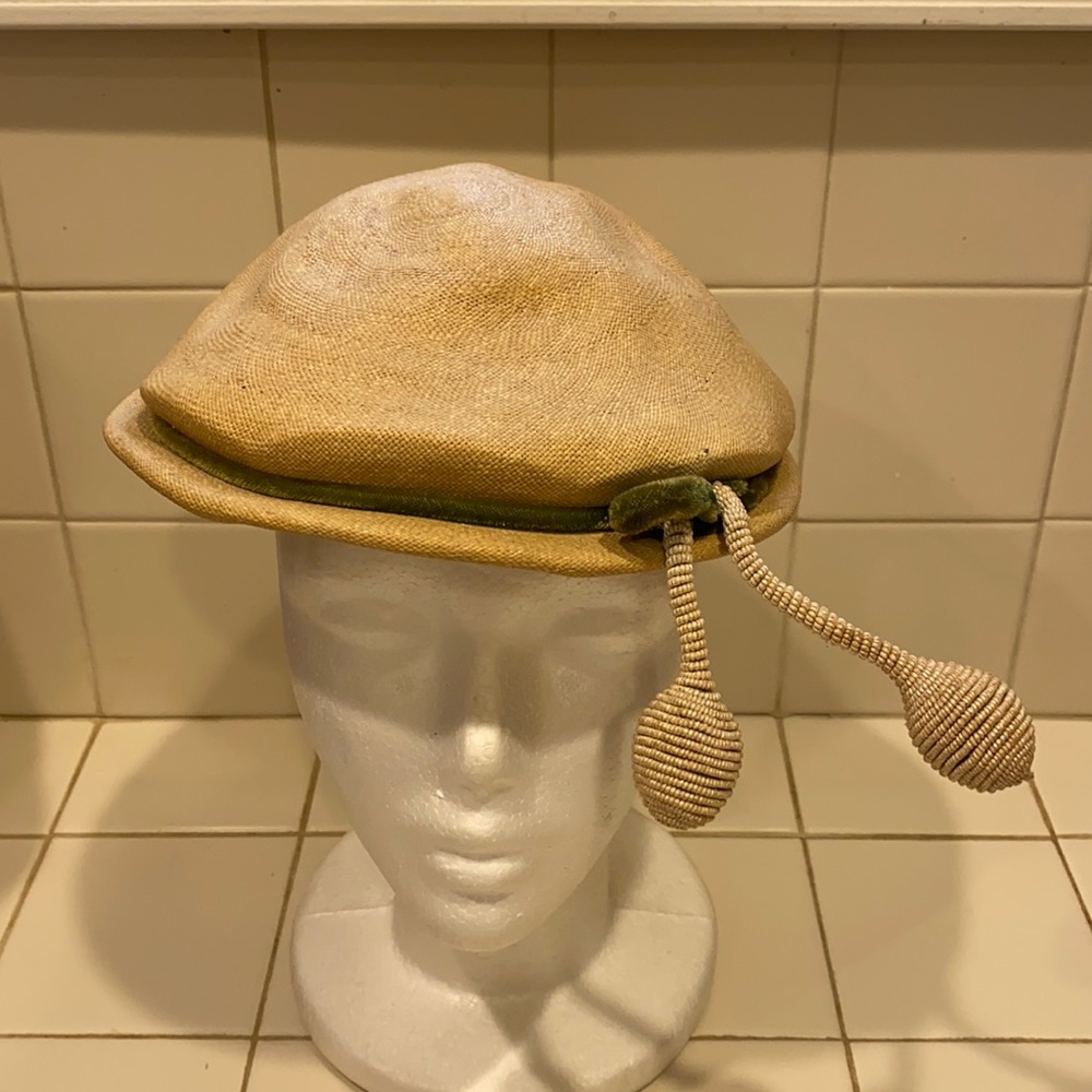 Tan color Vintage PHIPPS Tailored brand hat rare in good condition